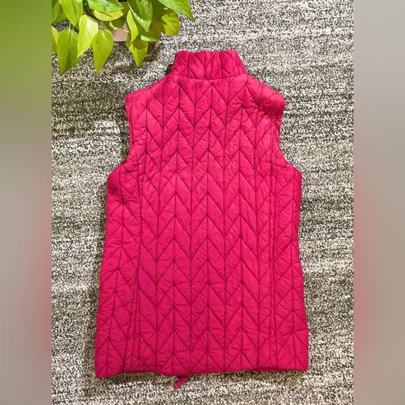 Coldwater Creek red Puffer Vest XS - Picture 2 of 4